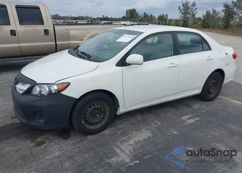 2011 Toyota Corolla Le z USA, uszkodzony, nr VIN 2T1BU4EE4BC675304